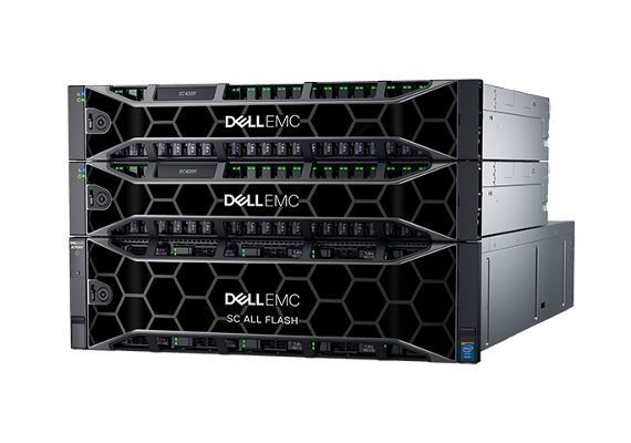 Dell SC EMC Data Storage Systems All Flash Storage Arrays Dynamic Intelligence